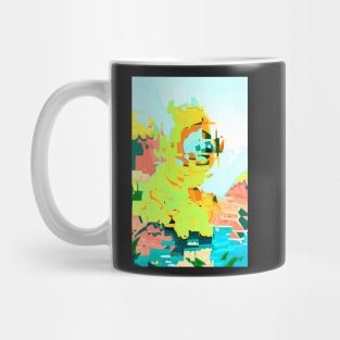 Abstract Monster Mug